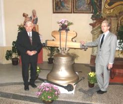 Zvonk Vladimr Hlubek a zvona Rudolf Manouek u
sv. Jakuba